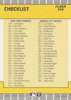 Checklist: Pirates / Blue Jays / Yankees / Royals  baseball card collectible - Main Image 2