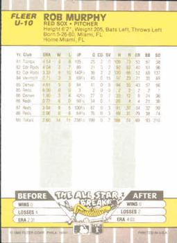 Rob Murphy  baseball card collectible - Main Image 2