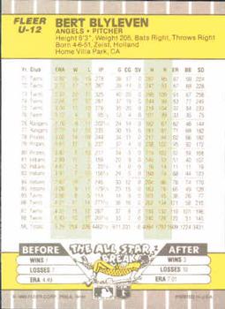 Bert Blyleven  baseball card collectible - Main Image 2