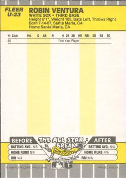 Robin Ventura  baseball card collectible - Main Image 2