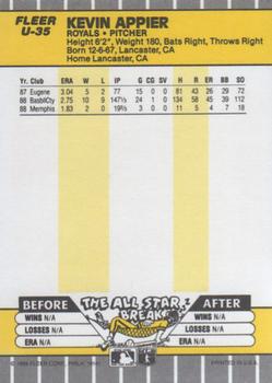 Kevin Appier  baseball card collectible - Main Image 2