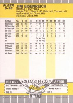 Jim Eisenreich  baseball card collectible - Main Image 2