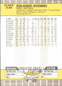 Rolando Roomes  baseball card collectible - Main Image 2