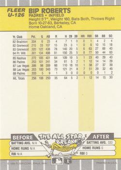 Bip Roberts  baseball card collectible - Main Image 2