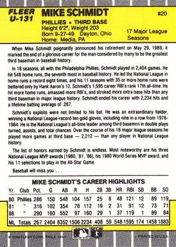 Mike Schmidt  baseball card collectible - Main Image 2