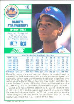Darryl Strawberry  baseball card collectible - Main Image 2