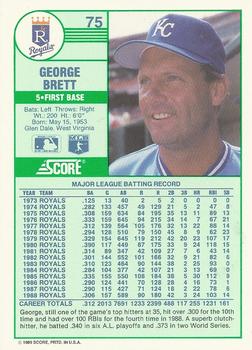 George Brett  baseball card collectible - Main Image 2