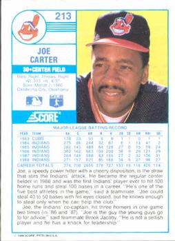 Joe Carter  baseball card collectible - Main Image 2