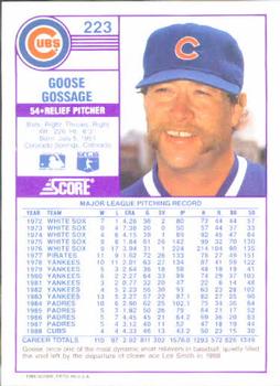 Goose Gossage  baseball card collectible - Main Image 2