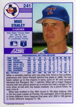 Mike Stanley  baseball card collectible - Main Image 2