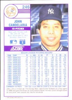 John Candelaria  baseball card collectible - Main Image 2