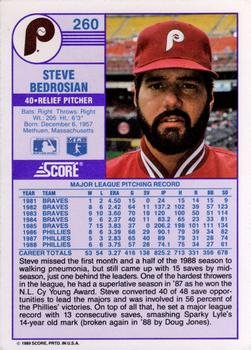 Steve Bedrosian  baseball card collectible - Main Image 2