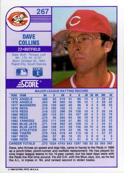 Dave Collins  baseball card collectible - Main Image 2