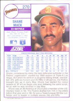 Shane Mack  baseball card collectible - Main Image 2