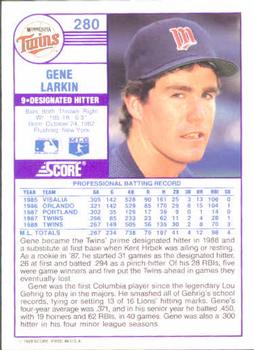 Gene Larkin  baseball card collectible - Main Image 2
