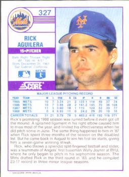 Rick Aguilera  baseball card collectible - Main Image 2