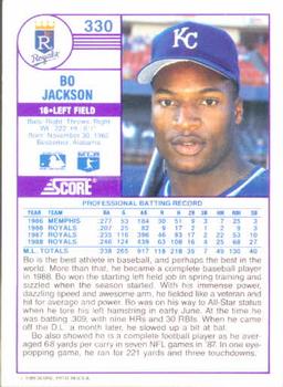 Bo Jackson  baseball card collectible - Main Image 2