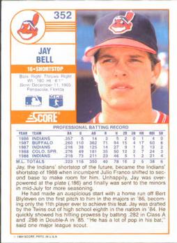 Jay Bell  baseball card collectible - Main Image 2