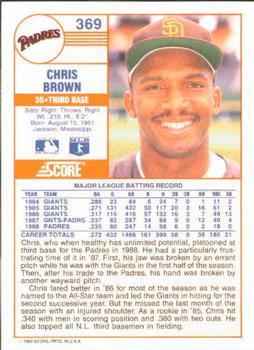 Chris Brown  baseball card collectible - Main Image 2