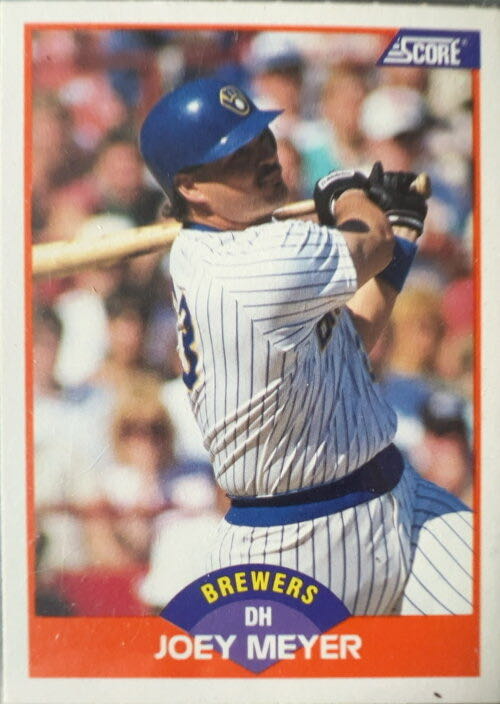 Joey Meyer  baseball card collectible - Main Image 3