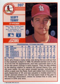 Scott Terry  baseball card collectible - Main Image 2
