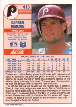Darren Daulton  baseball card collectible - Main Image 2