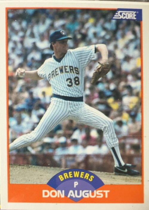 Don August  baseball card collectible - Main Image 3