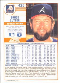 Bruce Sutter  baseball card collectible - Main Image 2