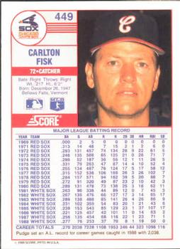 Carlton Fisk  baseball card collectible - Main Image 2