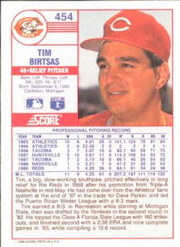 Tim Birtsas  baseball card collectible - Main Image 2