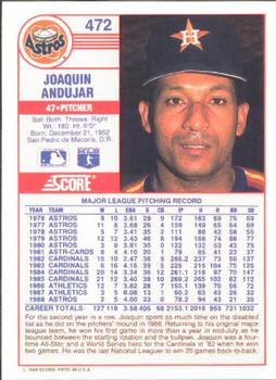 Joaquin Andujar  baseball card collectible - Main Image 2