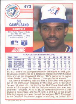 Sil Campusano  baseball card collectible - Main Image 2