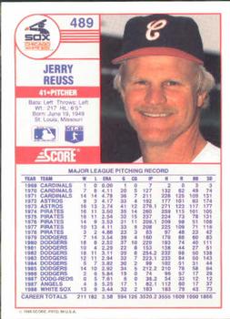 Jerry Reuss  baseball card collectible - Main Image 2