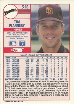 Tim Flannery  baseball card collectible - Main Image 2