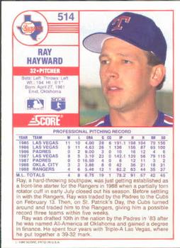 Ray Hayward  baseball card collectible - Main Image 2