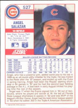 Angel Salazar  baseball card collectible - Main Image 2