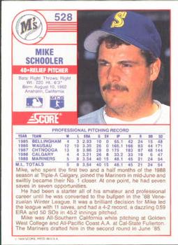 Mike Schooler  baseball card collectible - Main Image 2