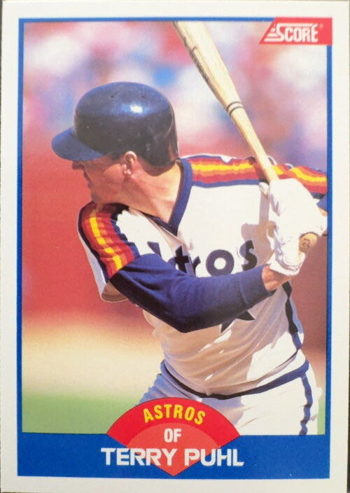 Terry Puhl  baseball card collectible - Main Image 3