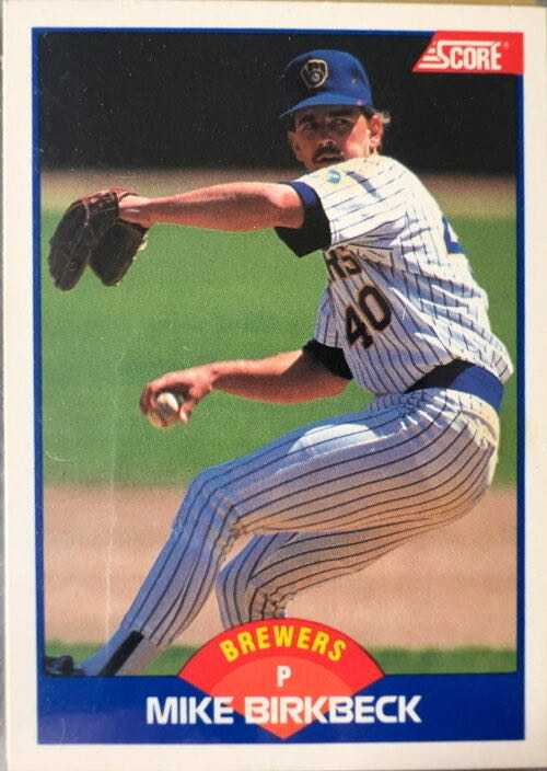 Mike Birkbeck  baseball card collectible - Main Image 3