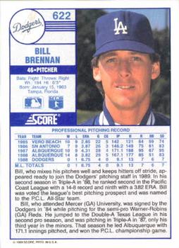 Bill Brennan  baseball card collectible - Main Image 2