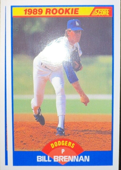 Bill Brennan  baseball card collectible - Main Image 3