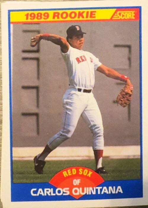 Carlos Quintana  baseball card collectible - Main Image 3