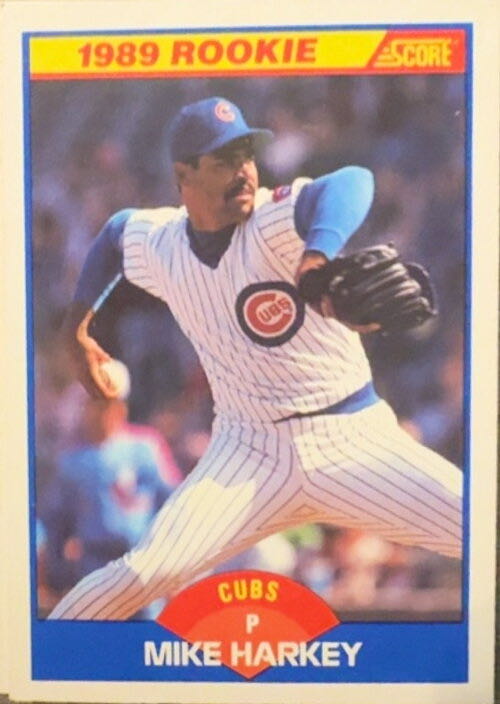 Mike Harkey  baseball card collectible - Main Image 3
