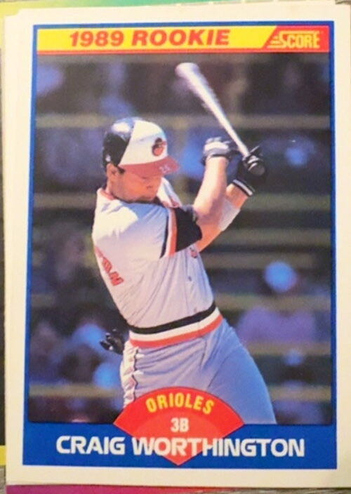 Craig Worthington  baseball card collectible - Main Image 3