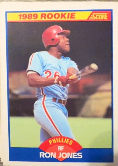 Ron Jones  baseball card collectible - Main Image 3