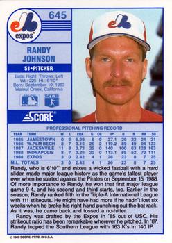 Randy Johnson  baseball card collectible - Main Image 2