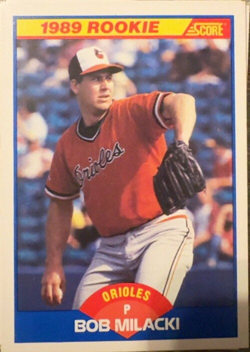 Bob Milacki  baseball card collectible - Main Image 3