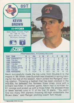 Kevin Brown  baseball card collectible - Main Image 2