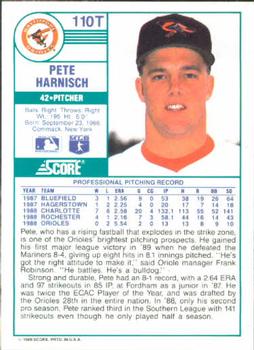 Pete Harnisch  baseball card collectible - Main Image 2