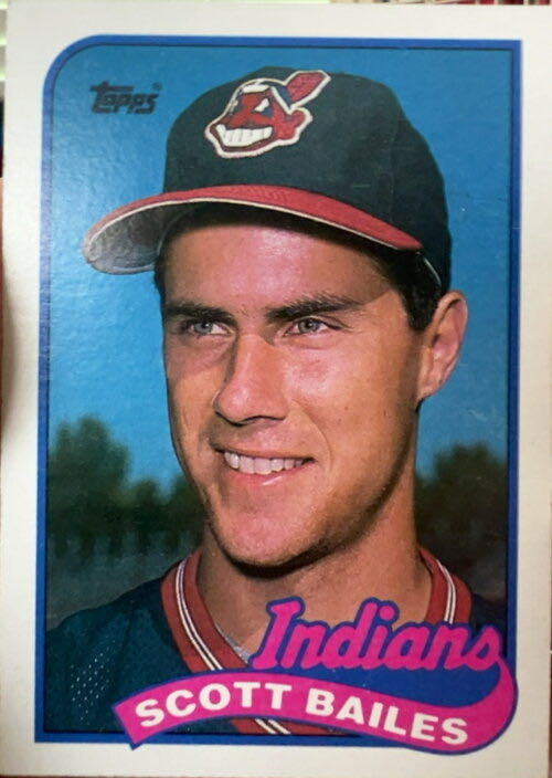 Scott Bailes  baseball card collectible - Main Image 3